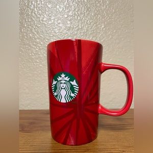 Starbucks 2014 Red Christmas Blend Ceramic Mug with logo